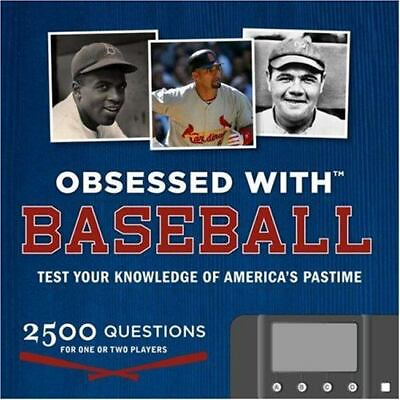 #ad Obsessed With...Baseball: Test Your Knowledge of America#x27;s Pastime With... $5.61
