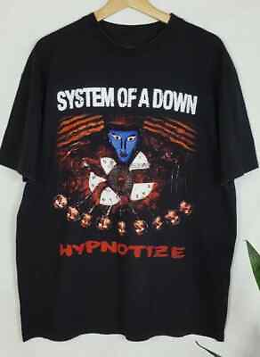 #ad New Popular System Of A Down T Shirt Hypnotize 2005 Soad Cotton Shirt $7.99