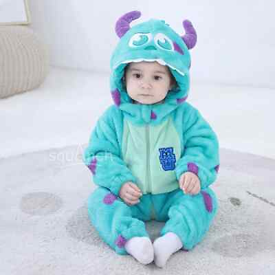 #ad Costume Baby Clothes Halloween Cosplay Pajamas Winter Outfit Boy Girl Romper $43.21