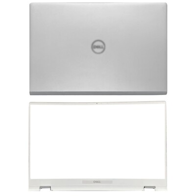 #ad for Dell Inspir 14 5401 5402 5405 14in Silver Laptop LCD Back CoverFront Bezel $66.68