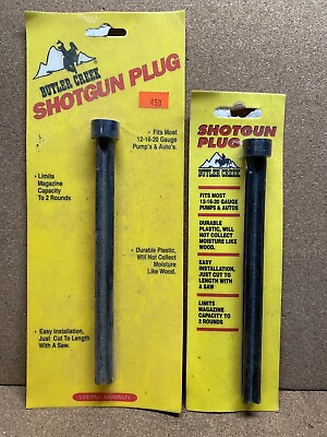 #ad Butler Creek Universal Shotgun Plugs New in Package Lot of 2 $12.95