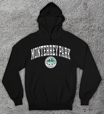 #ad City Of MONTERREY PARK Seal Hoodie Sweatshirt. California University College CA $40.00