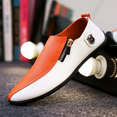 #ad Mens Shoes Fashion Comfortable Men Casual Shoes Footware Flats Mens Slip On $37.07