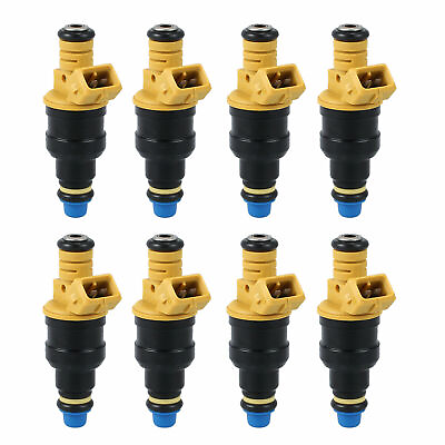 #ad 19lb Injectors 4 Hole Spray Pattern fit Gt 5.0 4.6 1986 2002 Ford Mustang $49.28