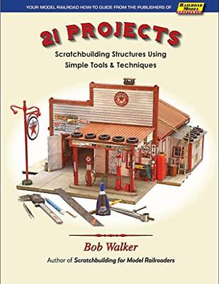 #ad 21 PROJECTS: STRUCTURES USING SIMPLE TOOLS amp; TECHNIQUES By Bob Walker $49.95