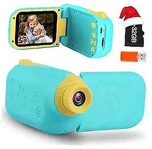 #ad GKTZ Kids Video Camera Digital Camera Camcorder Birthday Gifts for Boys Blue $48.44