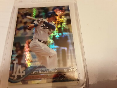 #ad Cody Bellinger 2018 Chrome Card# 132. In VG Cond $1.00