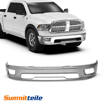 #ad Chrome Steel Front Upper Bumper Face Bar For 2009 2012 Dodge RAM 1500 Pickup $281.79