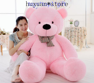 #ad 78quot; Giant Huge Big Pink Teddy Bear Plush Soft Stuffed Animal Toys Doll Toys $135.62