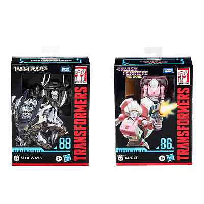 #ad Transformers Generations Legacy Deluxe Sideways and Arcee Kids Action Figures $15.99