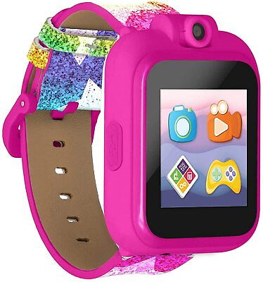 #ad PlayZoom 2 Educational Smartwatch For Kids: Rainbow Star Print $19.99