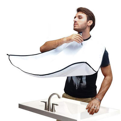 #ad Man Bathroom Apron Beard Care Trimmer Catcher Hair Shave Apron for Waterproof $14.67