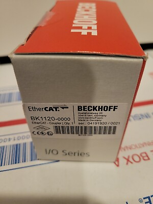 #ad #ad Beckhoff BK1120 Free Ship Brand New Unopened USA Shipping Factory Sealed $495.00