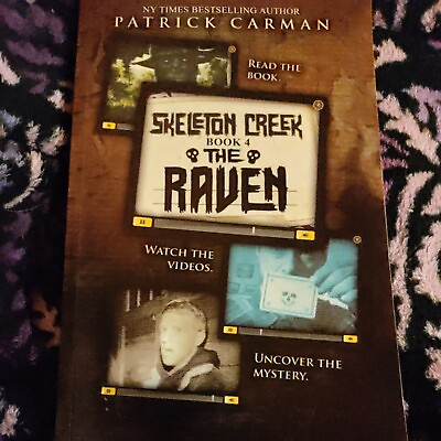 #ad 🔥Skeleton Creek #4: The Raven by Patrick Carman: 🔥VERY GOOD CONDITION 🔥 $4.19