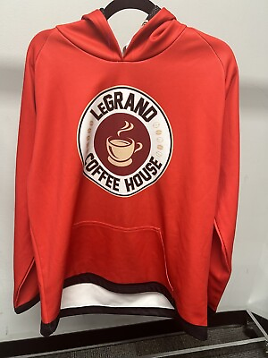 #ad Eric LEGRAND COFFEE HOUSE Performance Hoody New Size LARGE $39.00