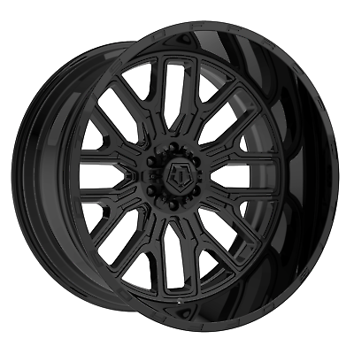 #ad 20quot; TIS 560B Gloss Black 20x12 Wheel 5x4.5 5x5 44mm Lifted For Jeep Ford Rim $398.63
