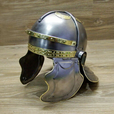 #ad Roman Gallic Helmet Centurian Helmet Ancient Knight Armour $140.91