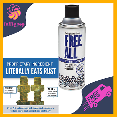 #ad Free All Rust Eater Deep Penetrating Oil 11 oz Aerosol $21.40