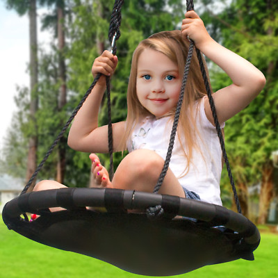 #ad Spinner Swing – Kids Indoor Outdoor Round Mat Swing Round Mat Swing Backyard $46.99