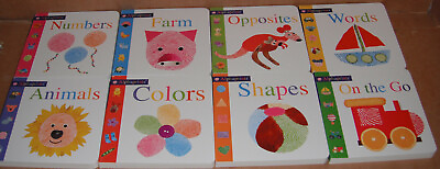 #ad Lot of 8 Alphaprints Library Board Books NEW $28.99
