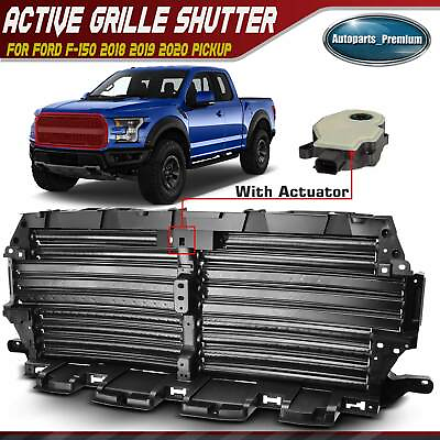 #ad Upper Radiator Grille Air Shutter for Ford F 150 2018 2020 with Actuator Motor $229.99