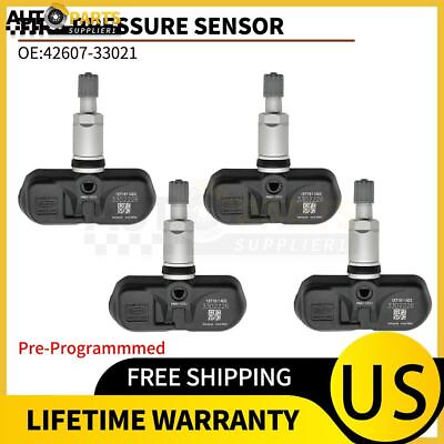 #ad Set Of 4 Tpms Tire Pressure Sensor For Toyota Scion Lexus Oem:4260733021 $29.99