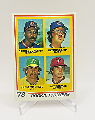#ad 1978 Topps Rookie Pitchers #711 Camper Lamp Mitchell Thomas $1.99