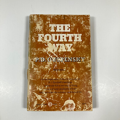 #ad The Fourth Way by P.D. Ouspensky 1971 Trade Paperback Philiosophy Book $13.99