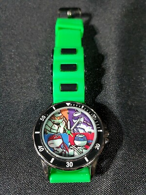 #ad Nickelodeon Teenage Mutant Ninja Turtles Watch Green pre owned $15.99