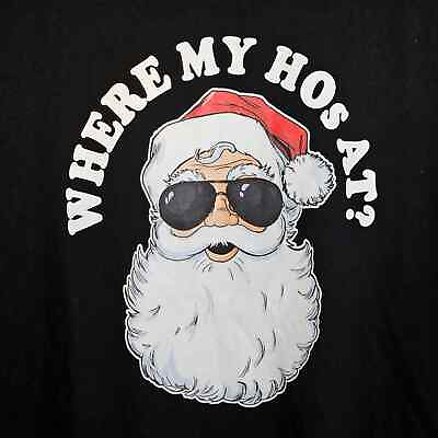 #ad Funny Santa Tank Shirt Christmas Funny Graphic Tee Sleeveless White Elephant Tee $15.99