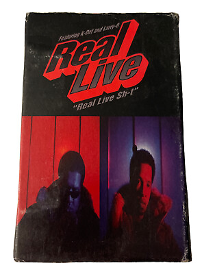 #ad Real Live ‎Real Live Sh t Audio Cassette Tape Single 1995 K Def Larry O $12.00