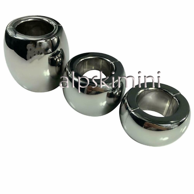 #ad 35mm Male Enhancer Ring Ball Man 304 Stainless Steel Ball STRETCHERING Weight $40.61