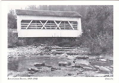 #ad Post Card *Oregon quot;Rock Creek Bridgequot; 1919 1948 @ Oregon G33 $4.62