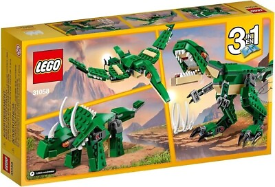 #ad LEGO Creator 3 in 1 Mighty Dinosaurs Animal Toy Building Kit 31058 SHIPS TODAY $19.99