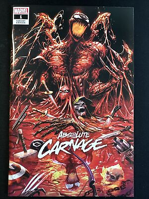 #ad Absolute Carnage #1 Tyler Kirkham Variant Cover Marvel Comics 2019 Knull NM $9.99