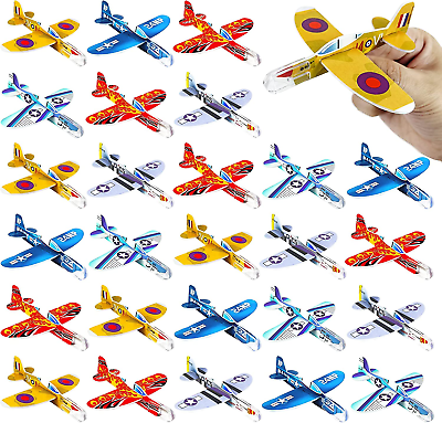#ad XIPEGPA 60 PCS Glider Planes Bulk Airplane Gliders Toy for Kids Paper Airplane $14.51