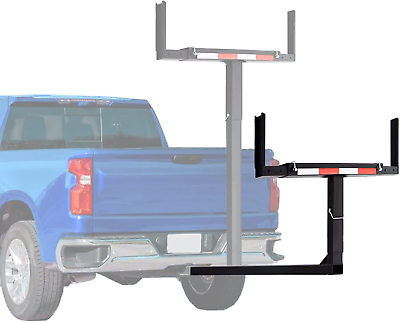 #ad Truck Bed Extender 2 in 1 Design Foldable Pick up Truck Bed Hitch Mount Extensi $99.99