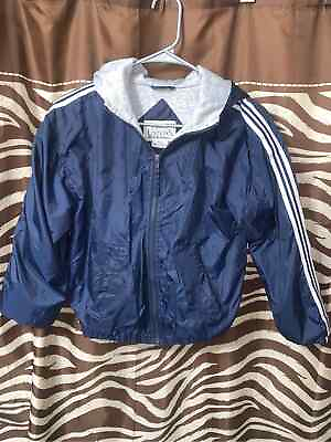 #ad Kids boys Sz 10 zip up hooded jacket $15.00