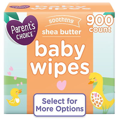 #ad Parent#x27;s Choice Shea Butter Baby Wipes 900 Count $16.52