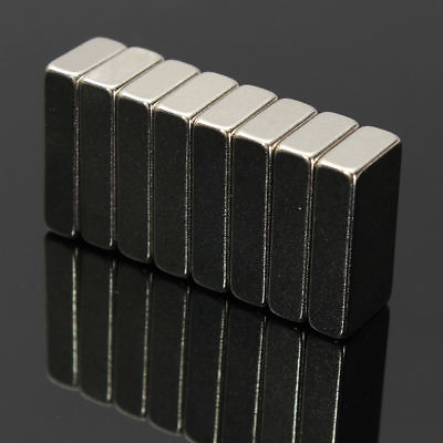 #ad 5 10 25 50 1quot;x1 2quot;x1 4quot; Super Strong Block Fridge Magnets Rare Earth Neodymium $89.99