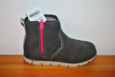 #ad OshKosh B#x27;Gosh Girls#x27; Cherri Gray Ankle Boots Size 12 $19.99