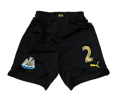 #ad Newcastle United Player Issued Shorts #2 Puma Football Pantalon Mens Size M $34.99