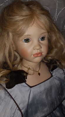 #ad Vintage 1998 Hildegard Gunzel MARGOT 28quot; Waltershauser Puppen Doll Limited edit $299.00