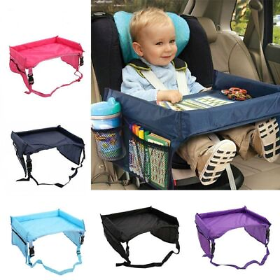 #ad Kids Toy Food Holder Car Child Table Storage Snack Tray Drawing Board Storage $27.23