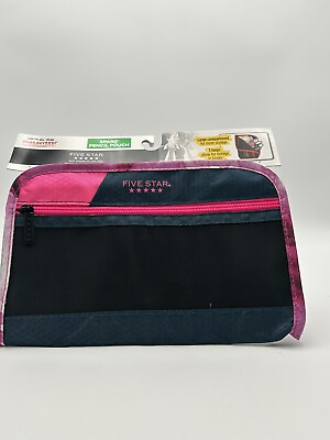 #ad NEW Five Star Xpanz Pencil Pouch Pink $4.50