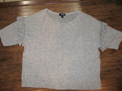 #ad Womens shirt size Large Gray $6.99