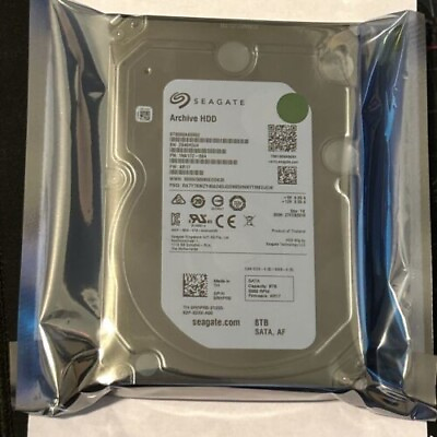 #ad 8TB Seagate Archive SATA 3.5quot; HDD Hard Drive 100% Healthy 200MB s ST8000AS0002 C $49.99