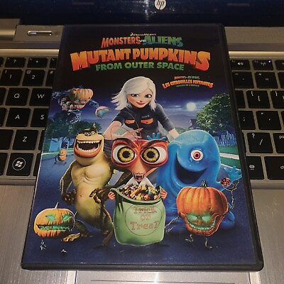 #ad Monsters vs. Aliens: Mutant Pumpkins from Outer Space DVD 2011 Canadian C $8.99