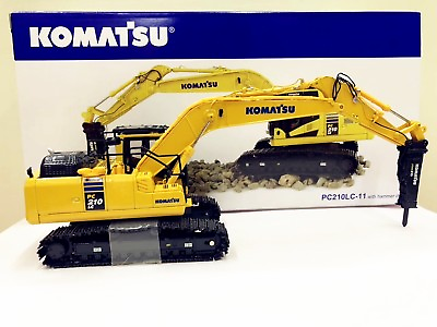 #ad UH Universal Hobbies 1 50 Komatsu PC210LC 11 with hammer drill Excavator UH8140 $61.98