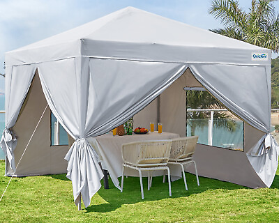 #ad Quictent EZ Pop Up Canopy Tent Sun Shade Outdoor Folding Gazebo Shelter 10x10FT $145.99